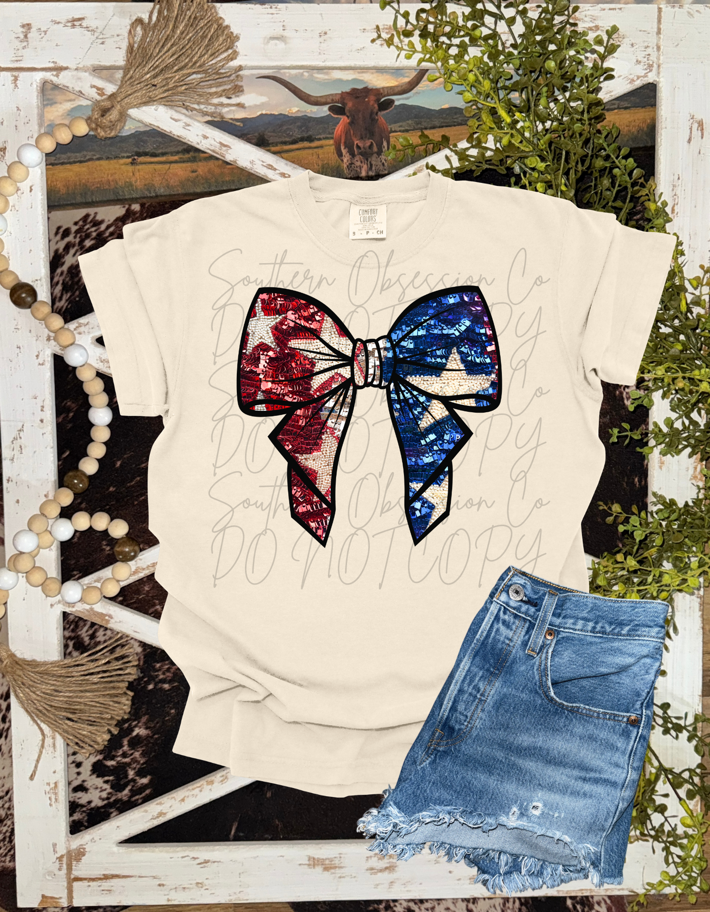 USA Bow Tee