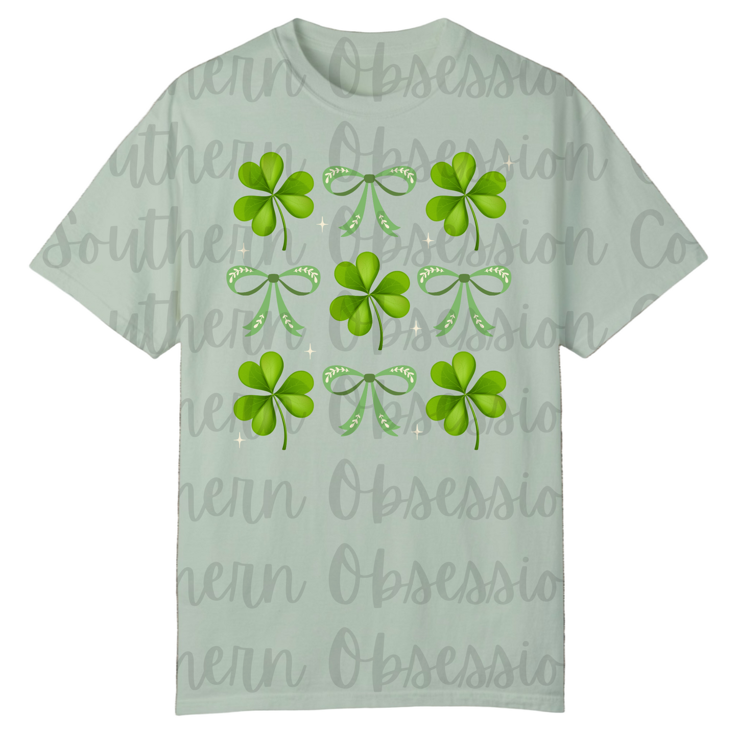 Shamrock and Bow