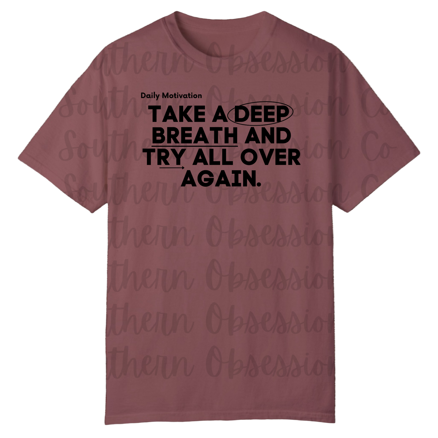 Try Again Tee