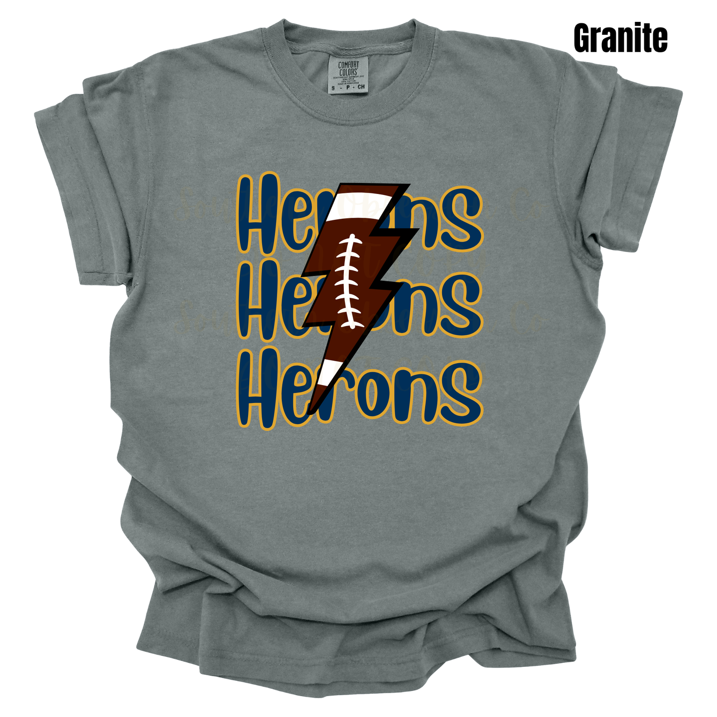 Herons Football Tee