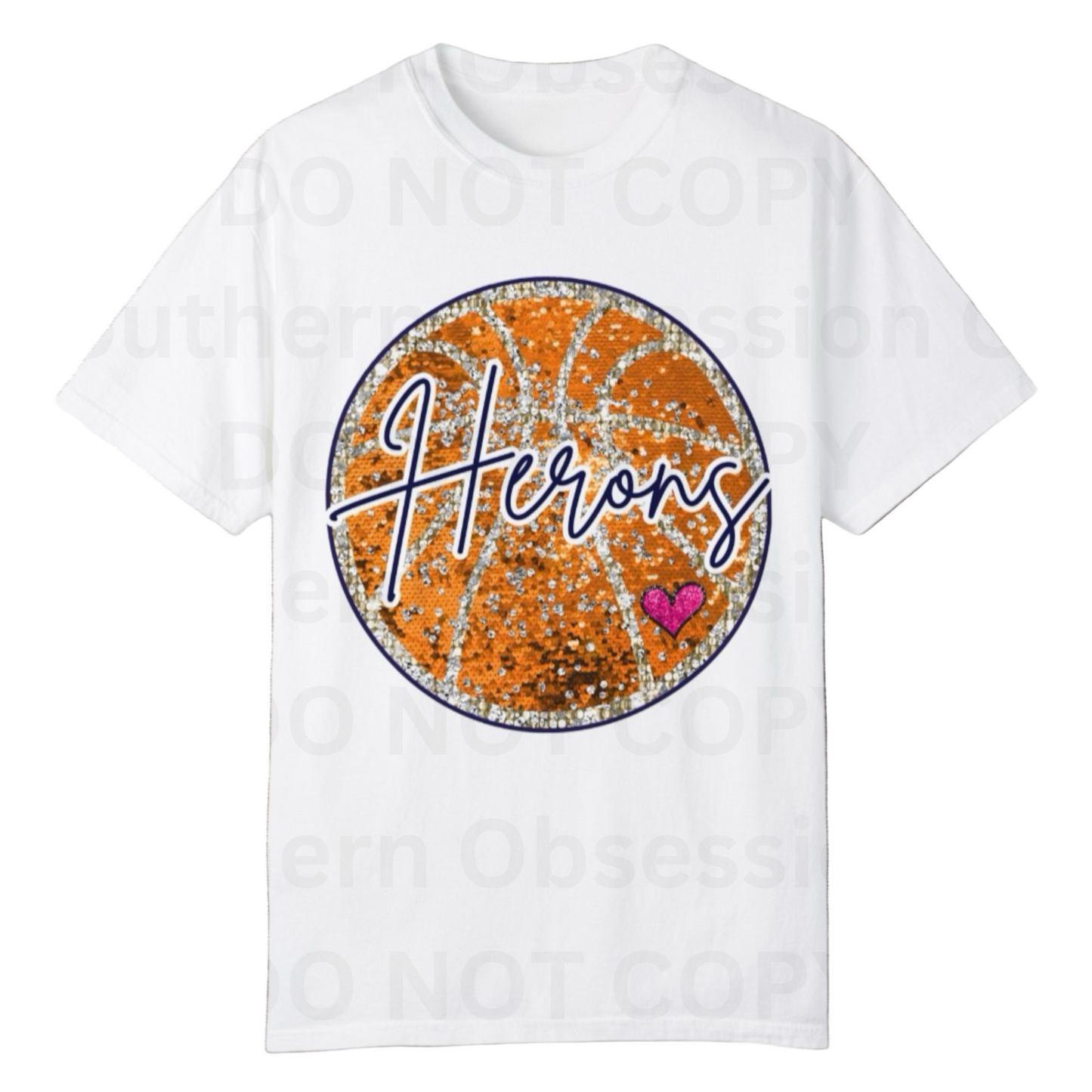 Heron Basketball Tee