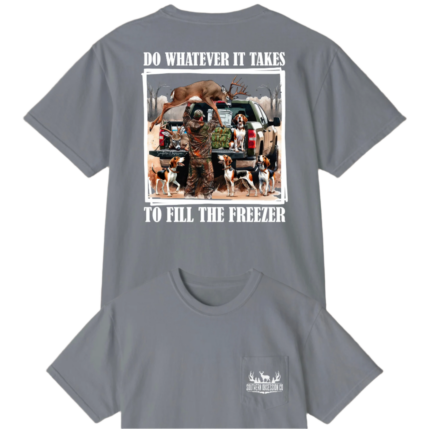 Fill The Freezer White Tee