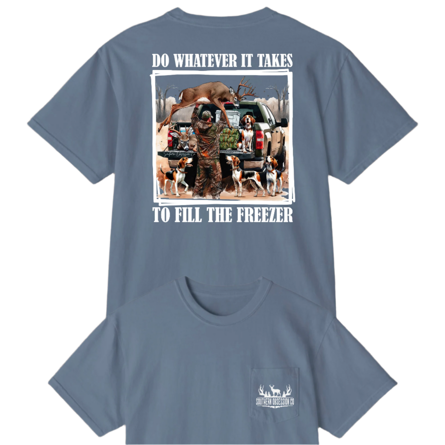 Fill The Freezer White Tee