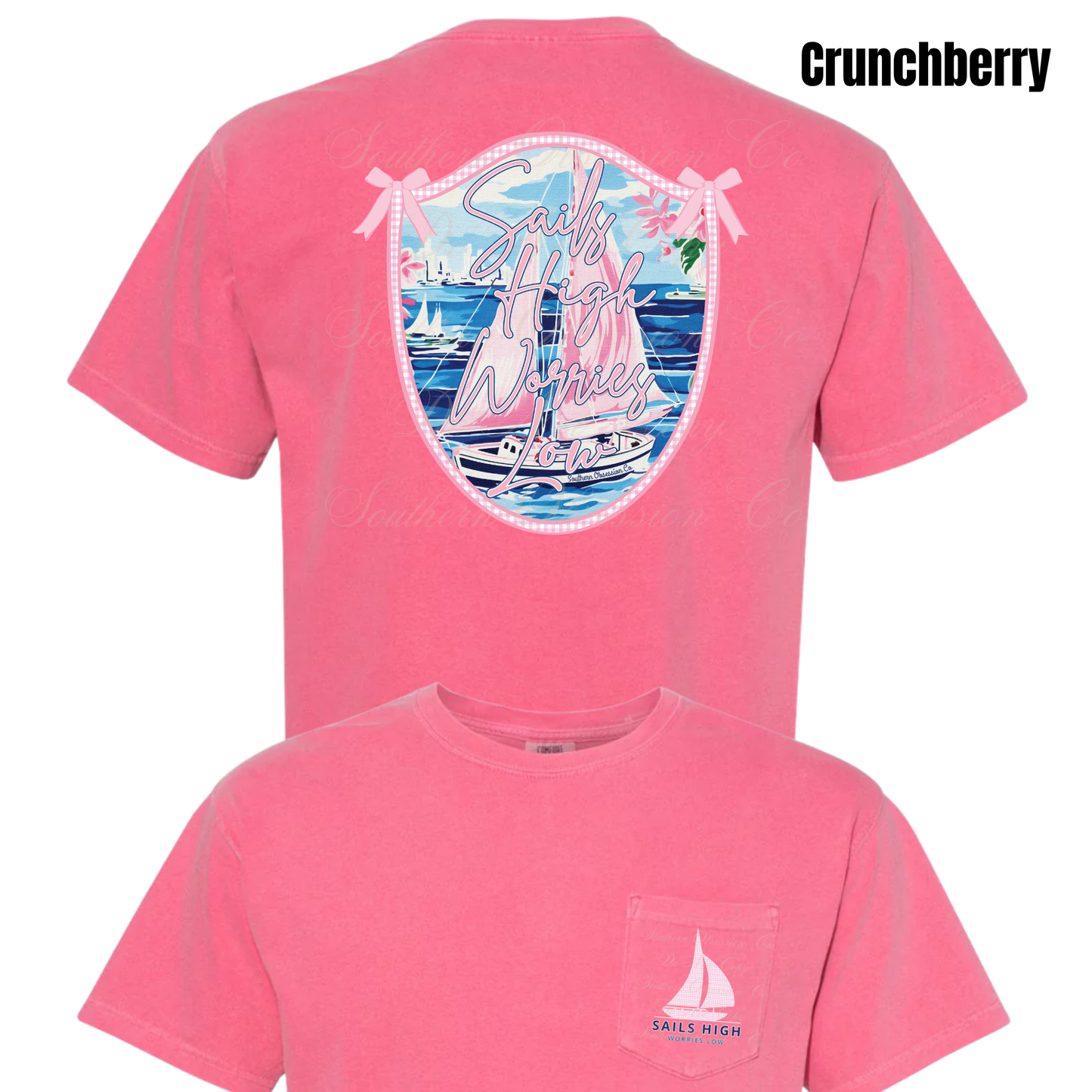Sails High Worries Low Tee 2