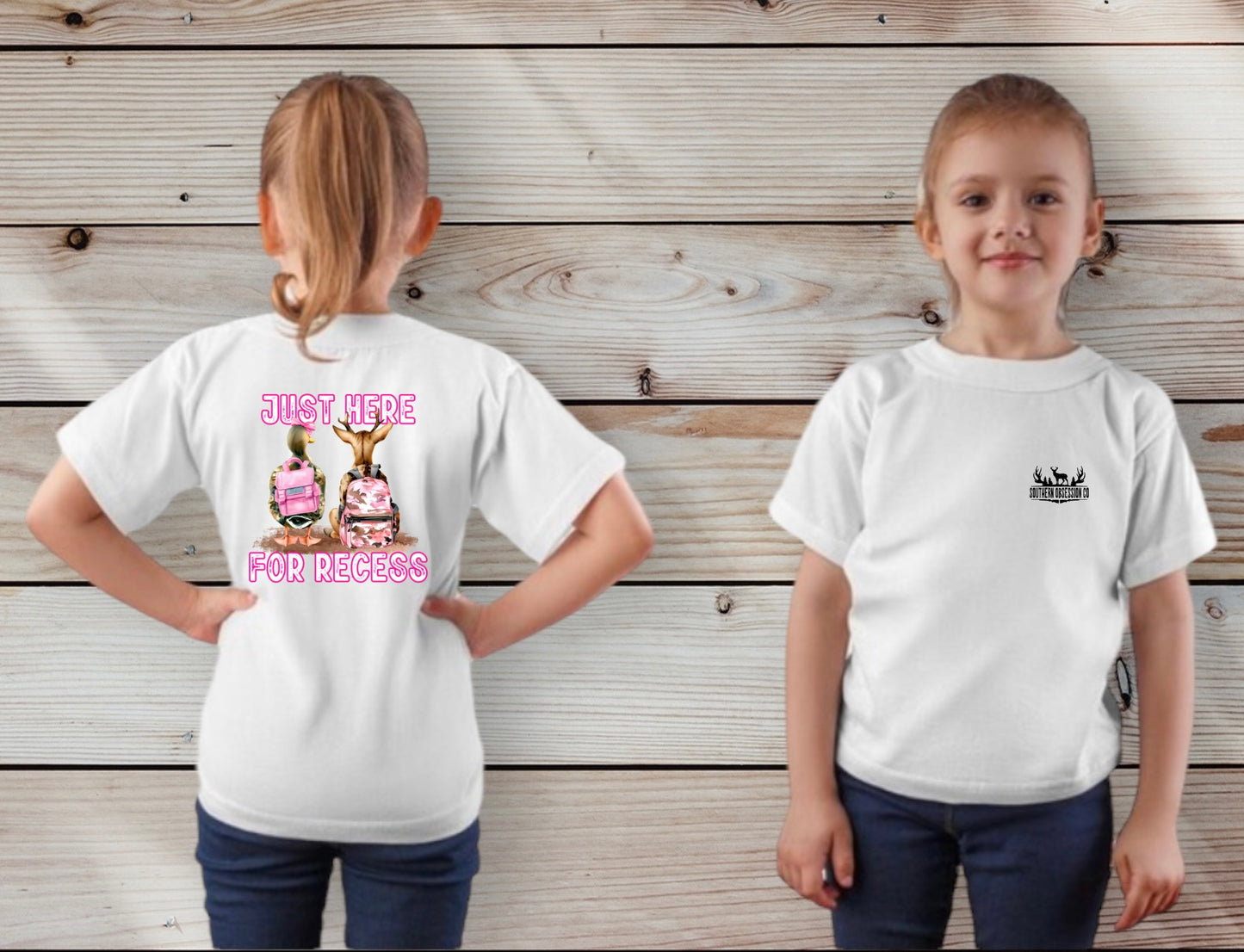 Girls Just Here for Resess - Southern Obsession Co.