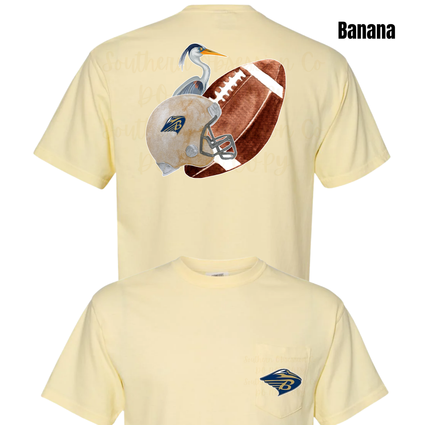 Heron, Helment, Tee