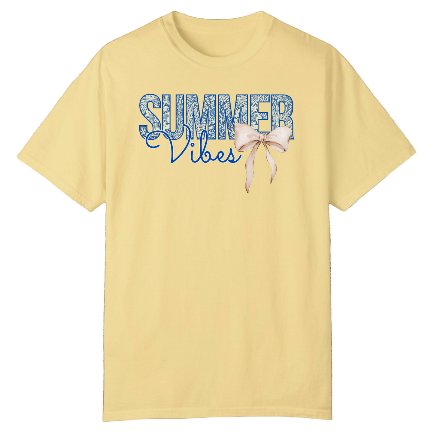Summer Vibes Bow Tee