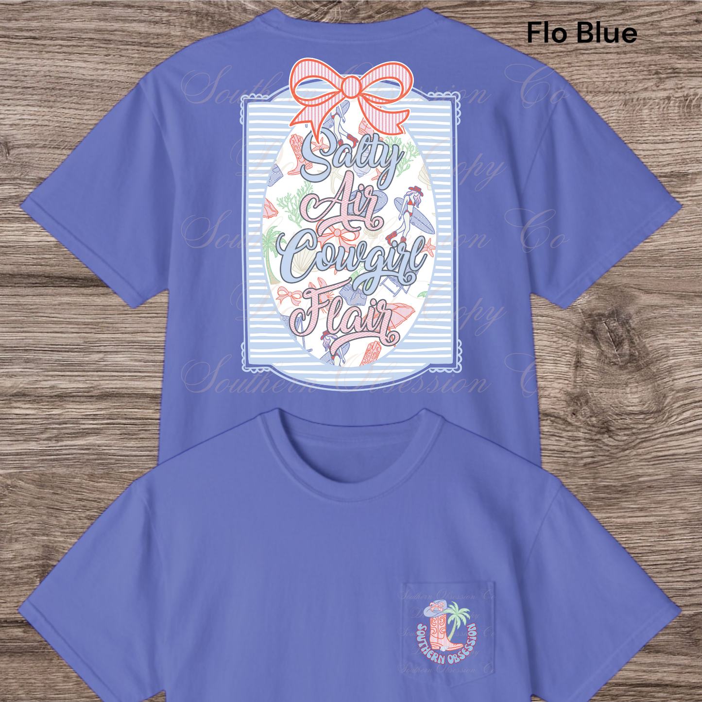 Salty Air Cowgirl Tee