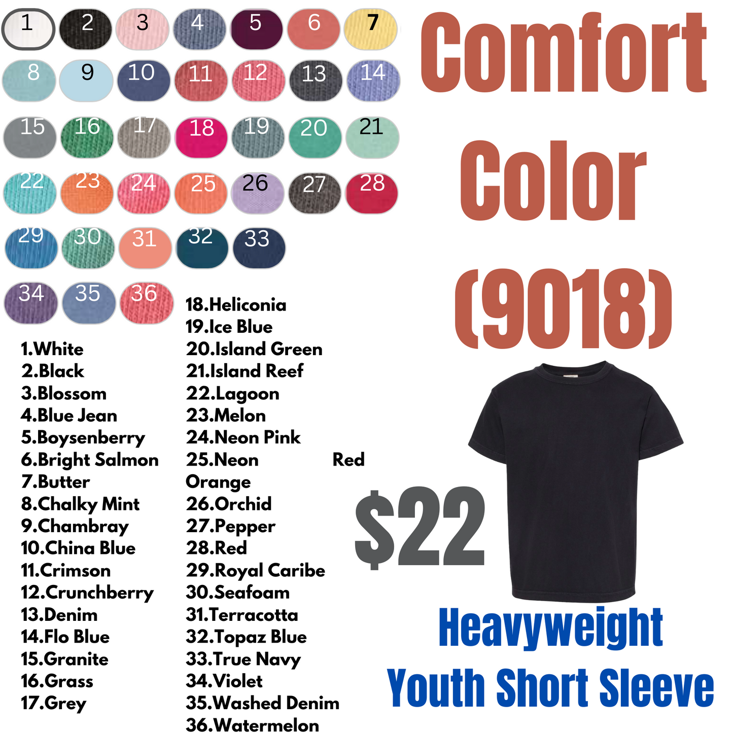 Custom Design - Comfort Color - Southern Obsession Co.