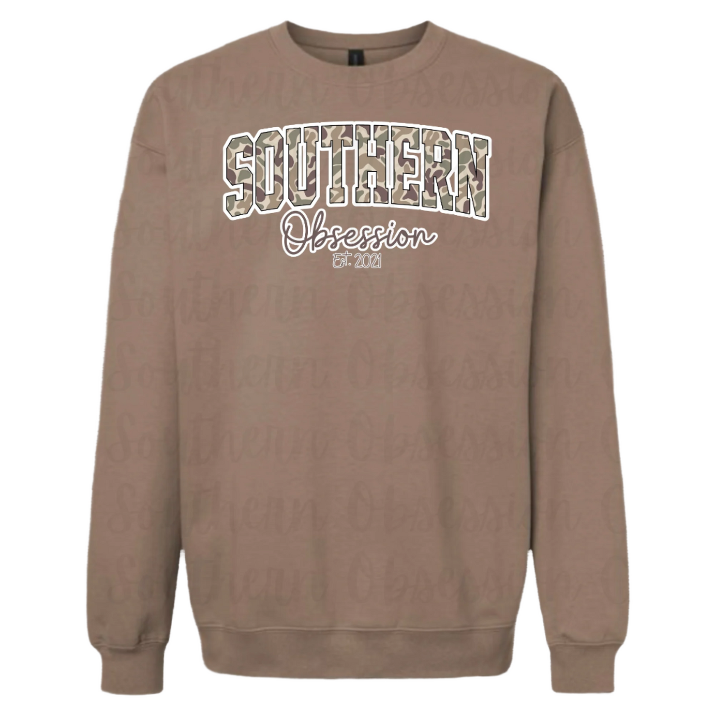 Camo SOC Gildan Sweatshirt