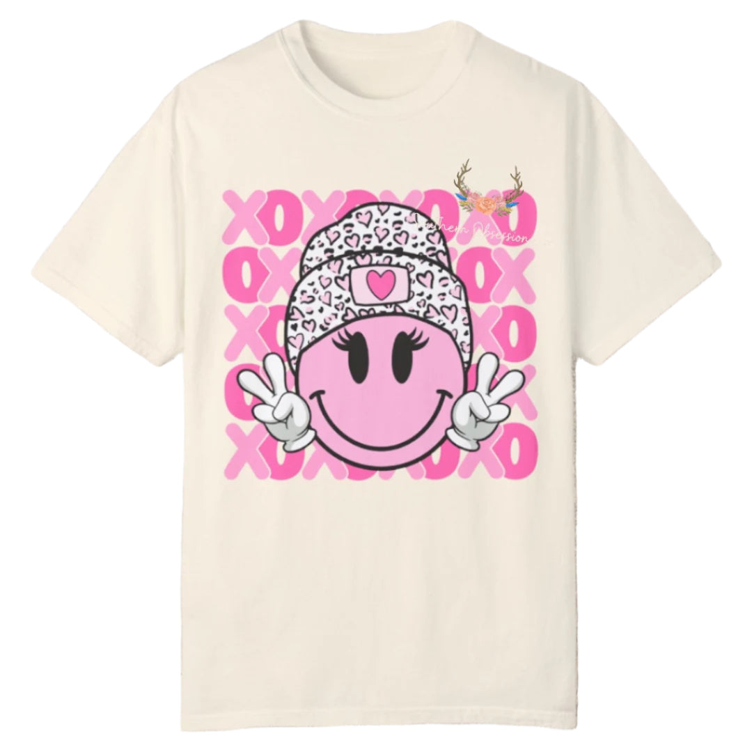 Beanie XOXO Tee - Southern Obsession Co.