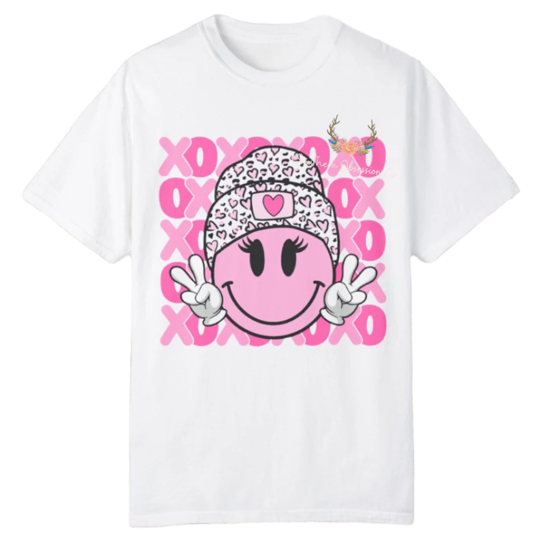 Beanie XOXO Tee - Southern Obsession Co.
