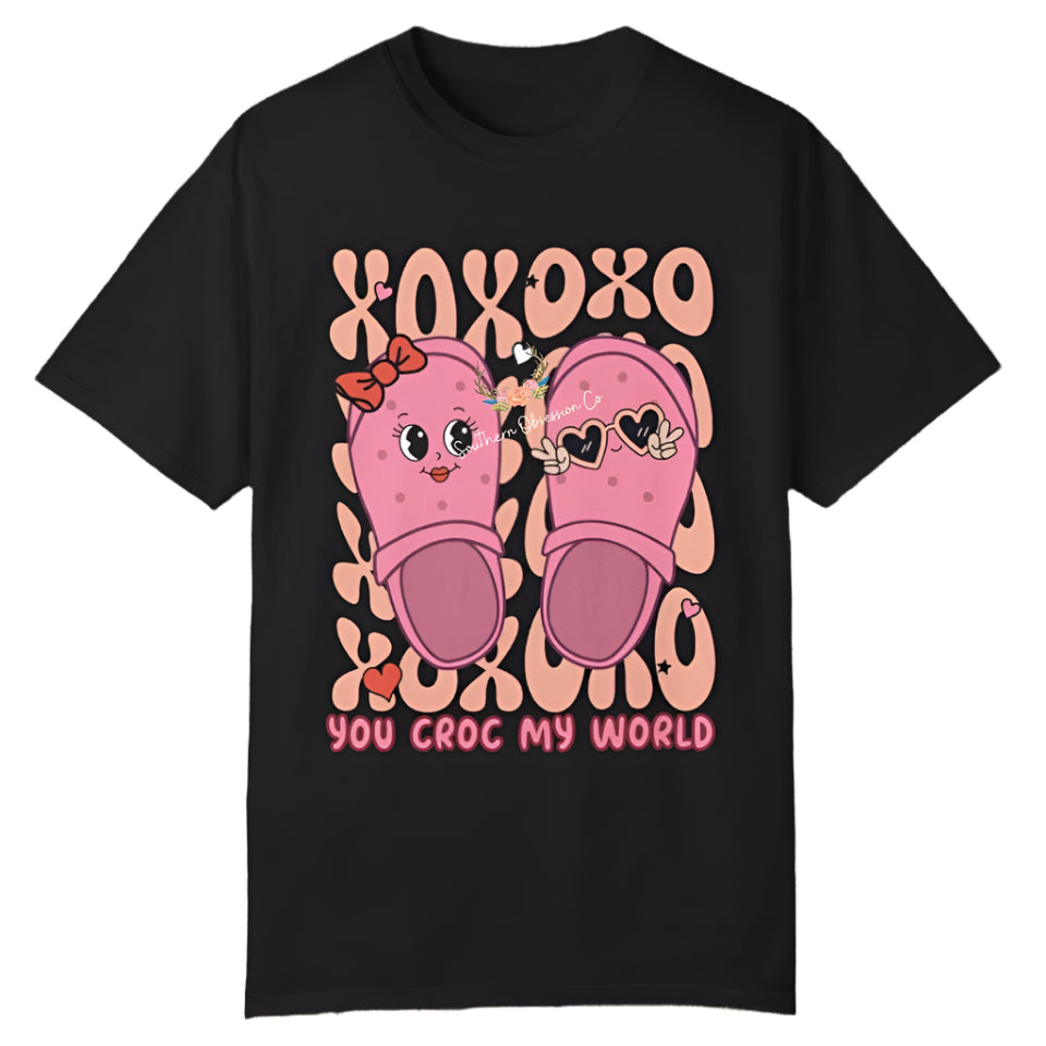 Croc My World Tee - Southern Obsession Co.