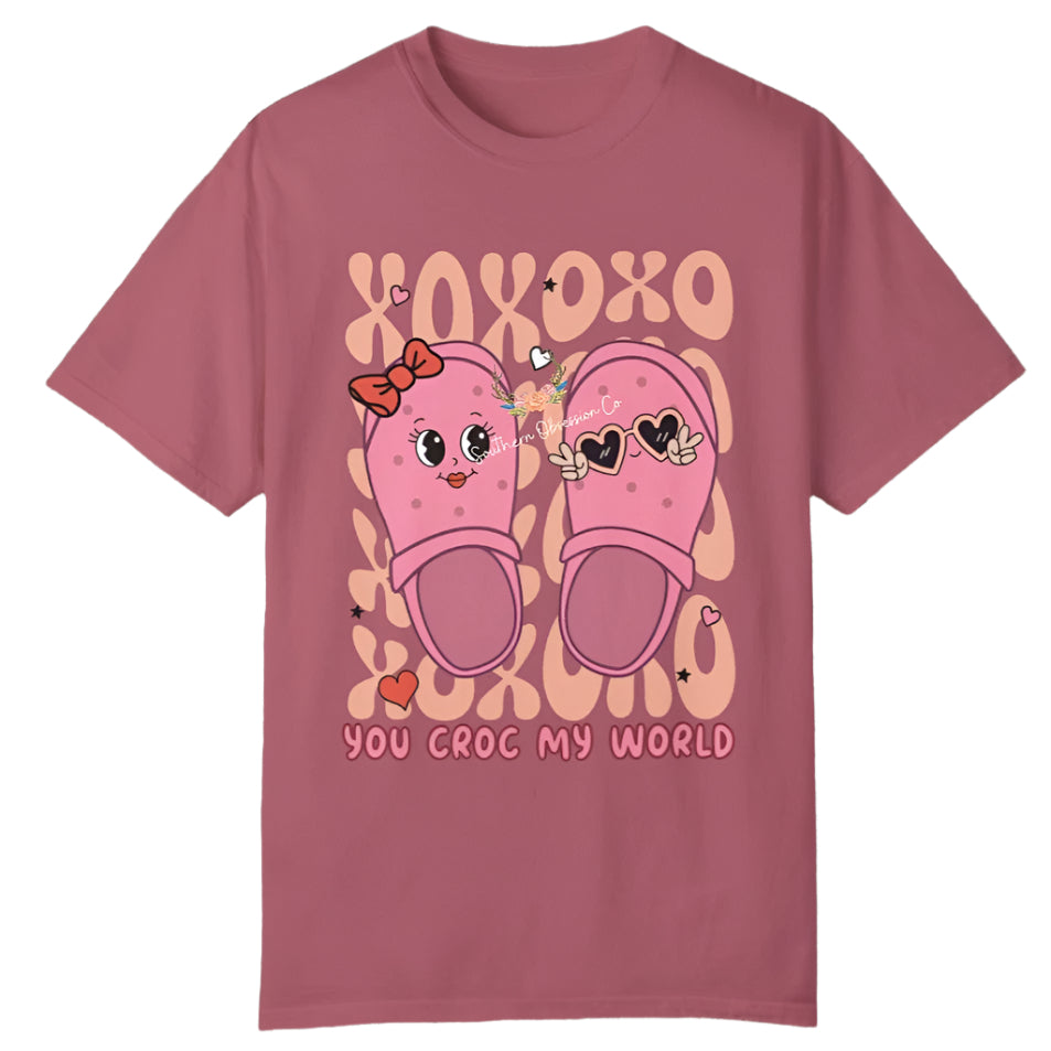 Croc My World Tee - Southern Obsession Co.