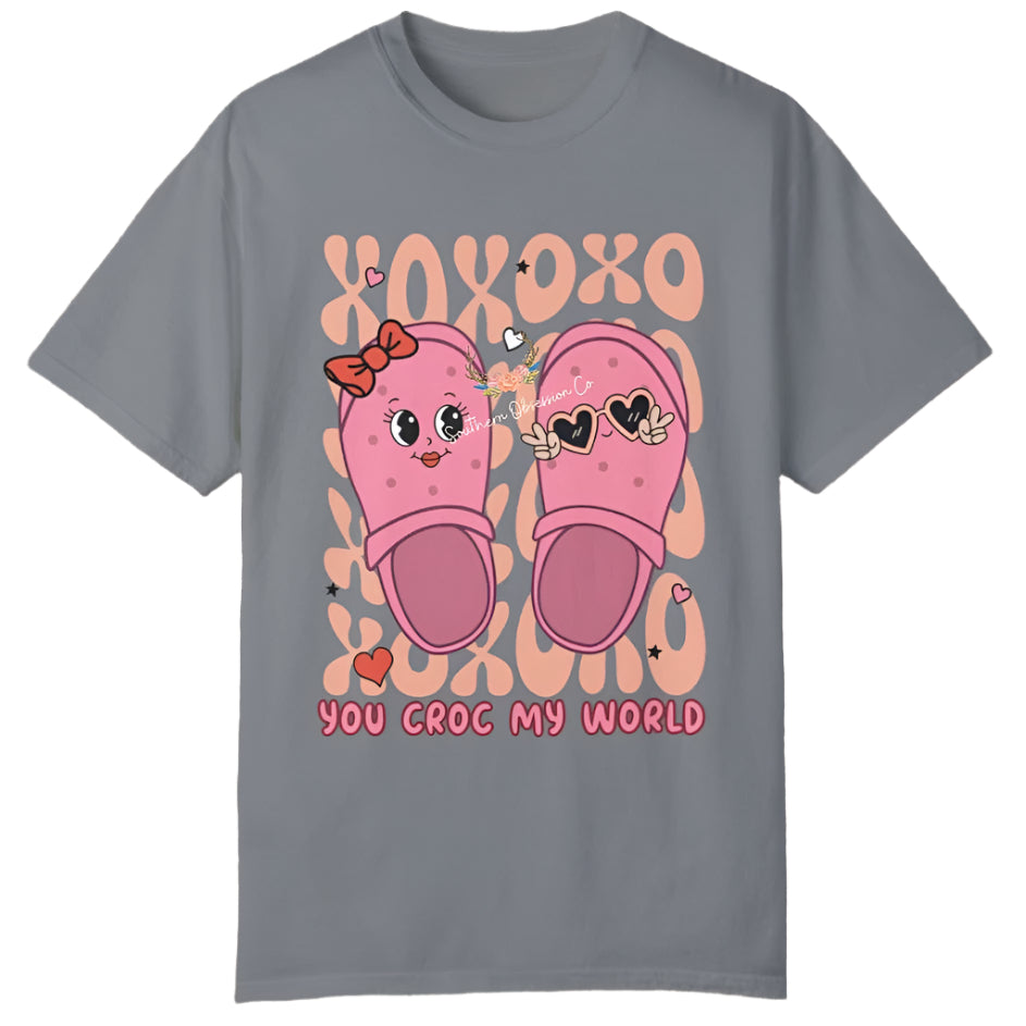 Croc My World Tee - Southern Obsession Co.