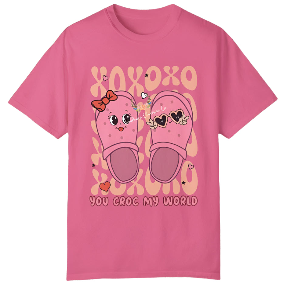 Croc My World Tee - Southern Obsession Co.