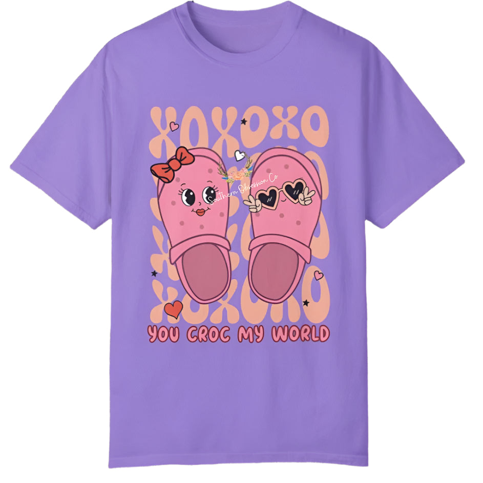 Croc My World Tee - Southern Obsession Co.