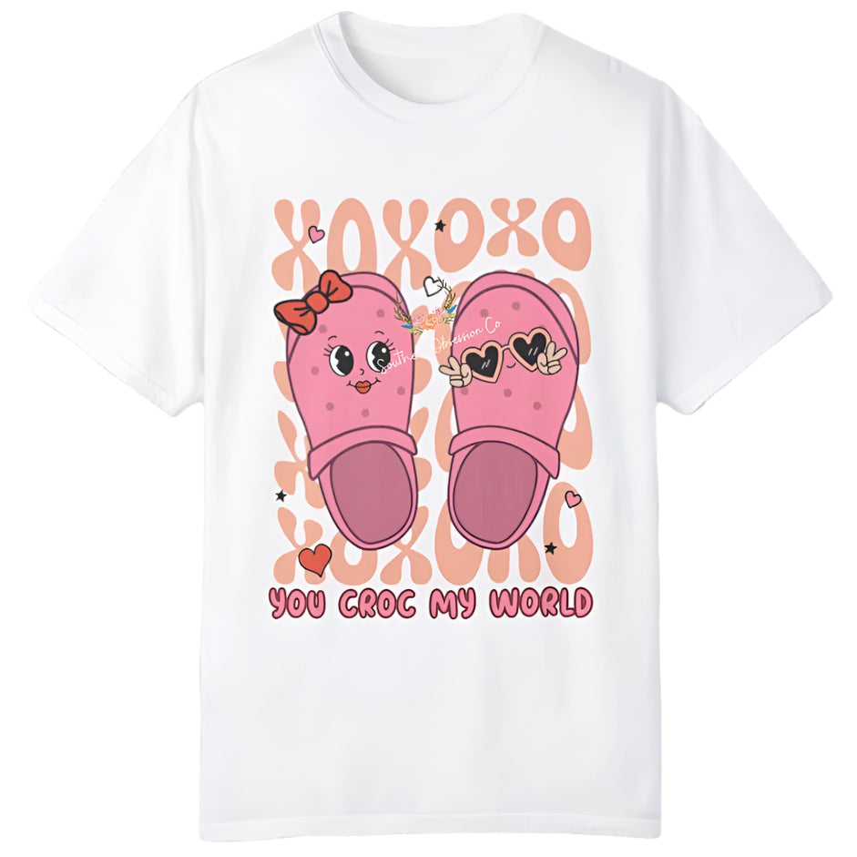 Croc My World Tee - Southern Obsession Co.