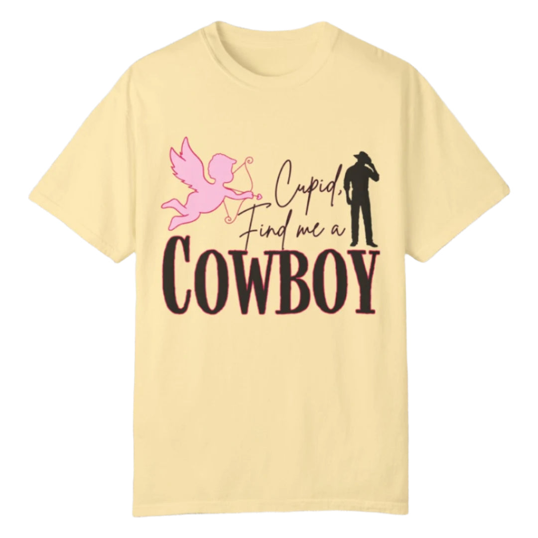 Cupid Find Cowboy Tee - Southern Obsession Co.