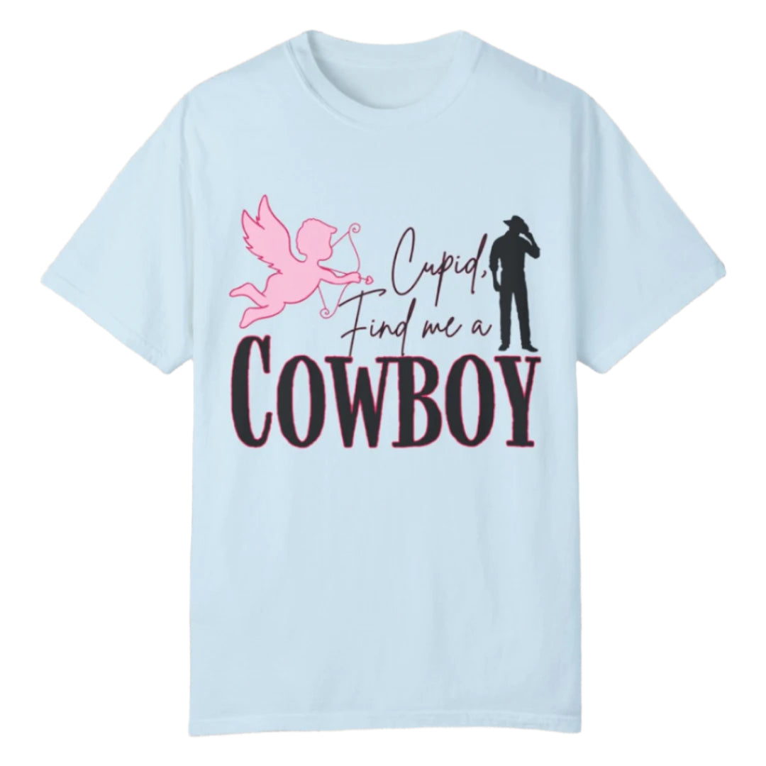 Cupid Find Cowboy Tee - Southern Obsession Co.