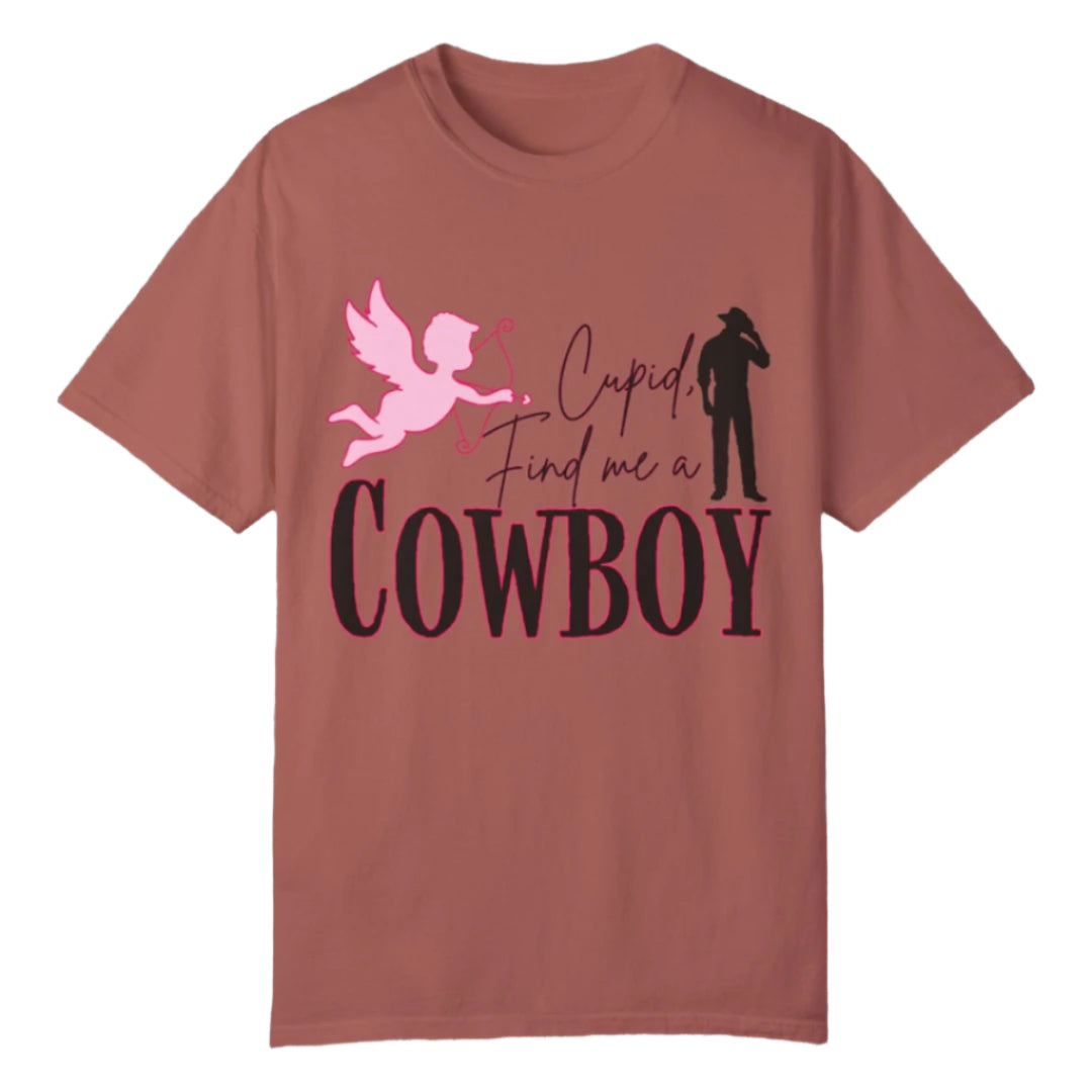 Cupid Find Cowboy Tee - Southern Obsession Co.