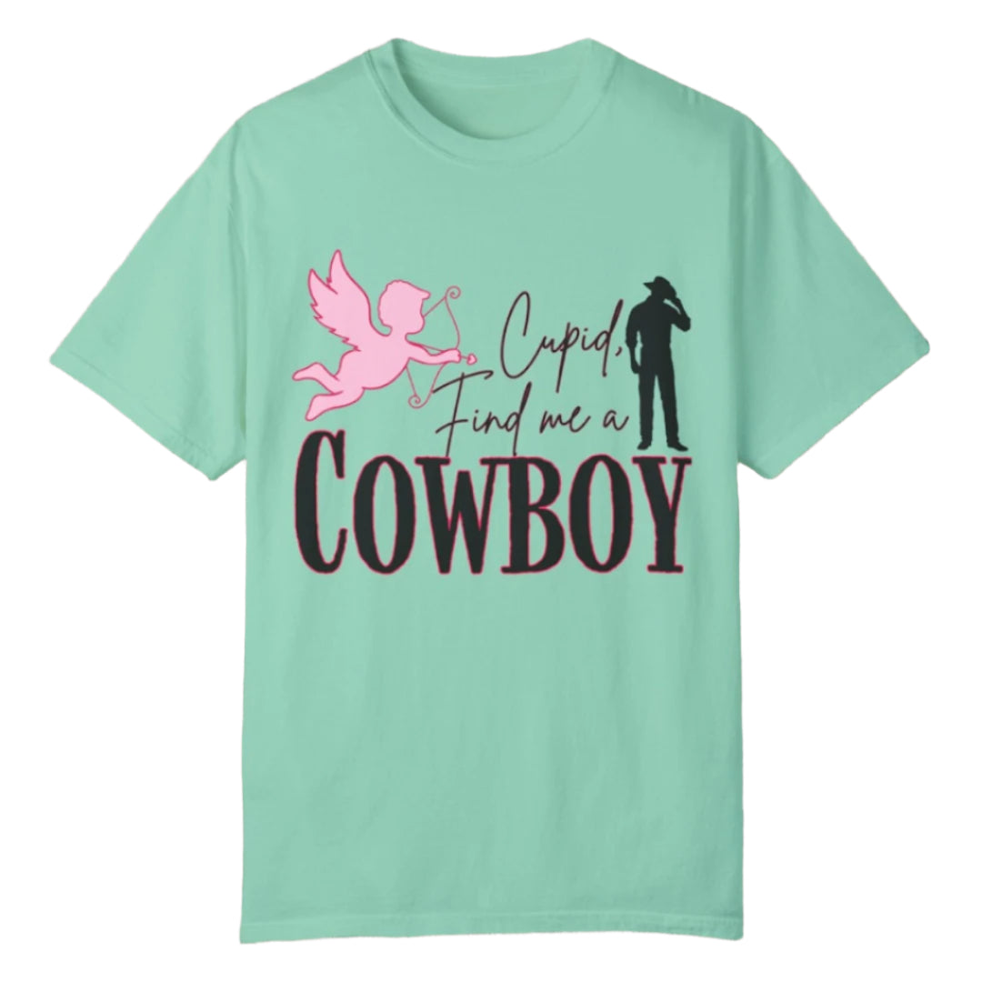 Cupid Find Cowboy Tee - Southern Obsession Co.