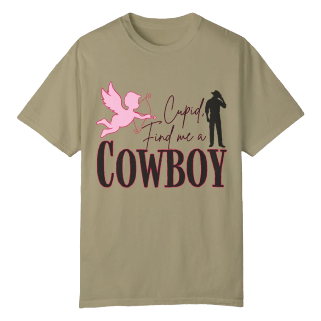 Cupid Find Cowboy Tee - Southern Obsession Co.