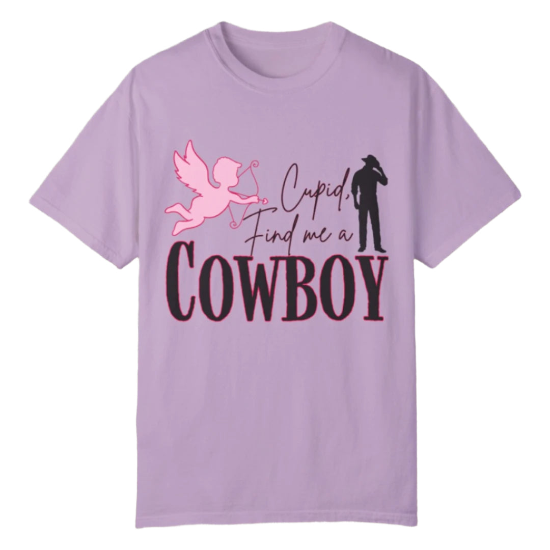 Cupid Find Cowboy Tee - Southern Obsession Co.