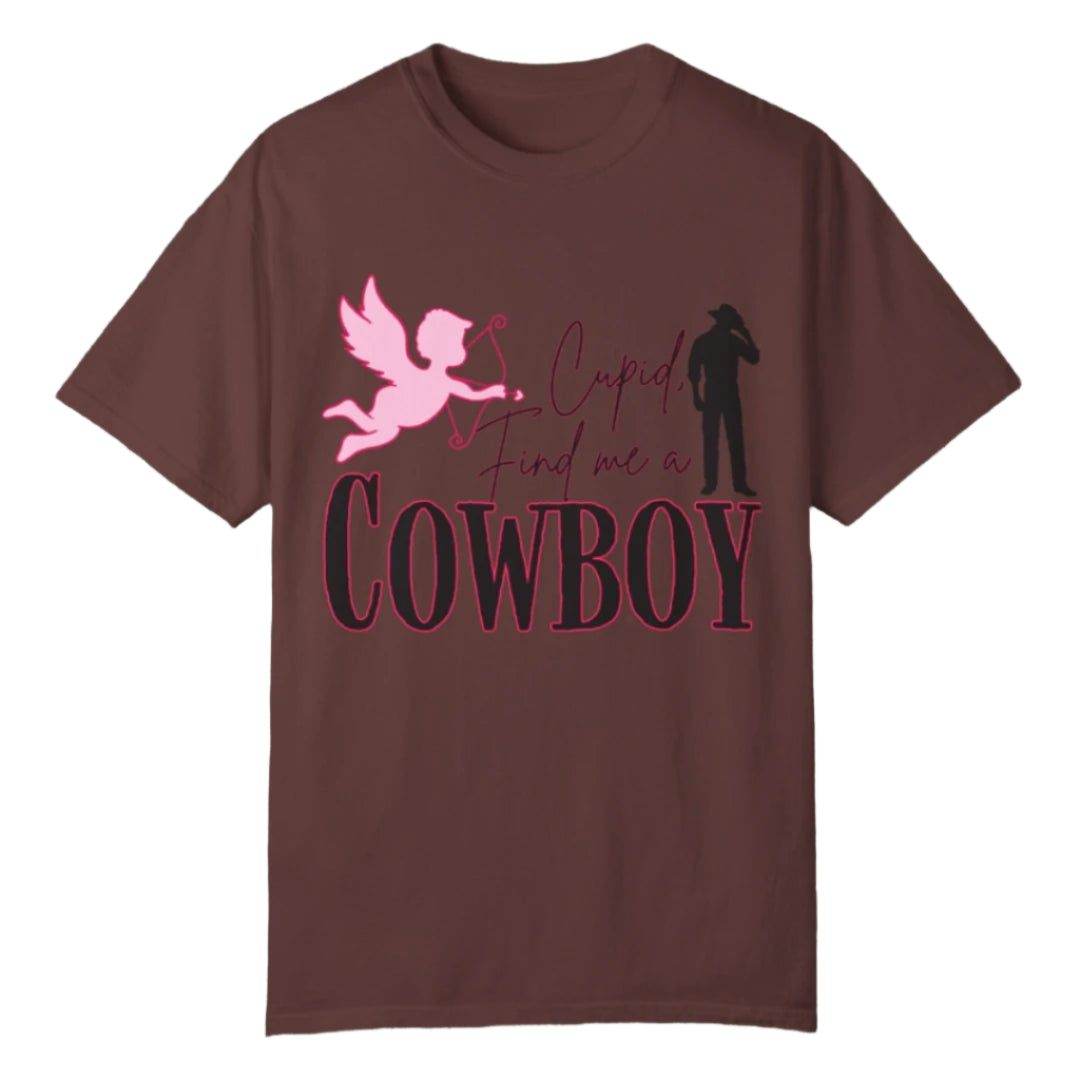Cupid Find Cowboy Tee - Southern Obsession Co.