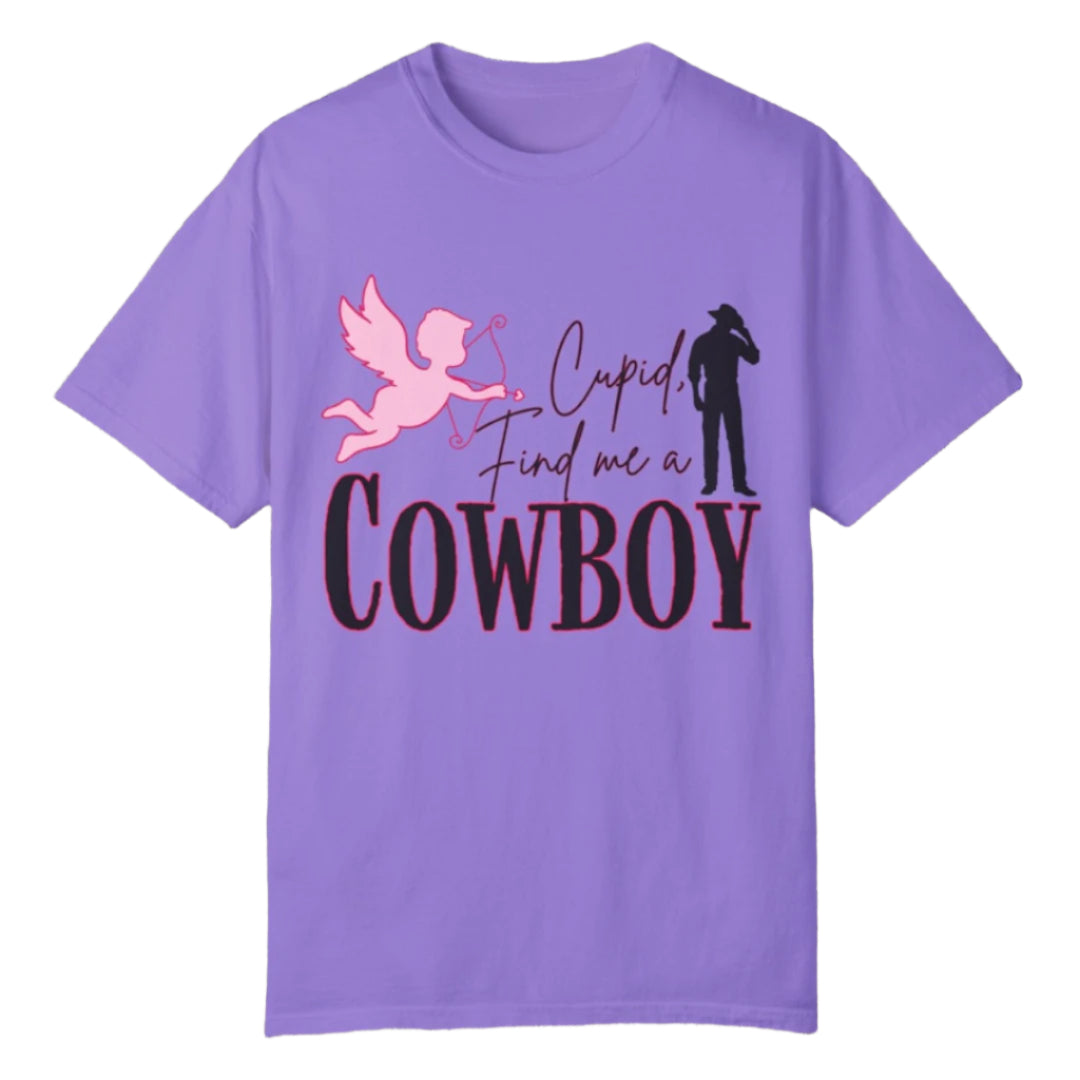 Cupid Find Cowboy Tee - Southern Obsession Co.