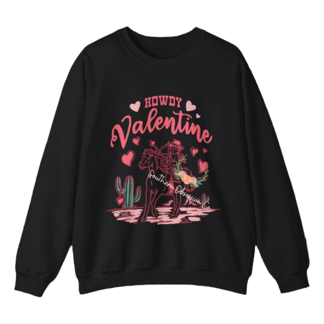 Howdy Cupid VDay Tee - Southern Obsession Co.