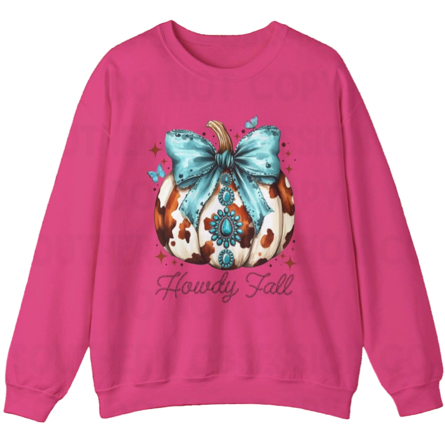 Howdy Yall Pumpkin Sweatshirt
