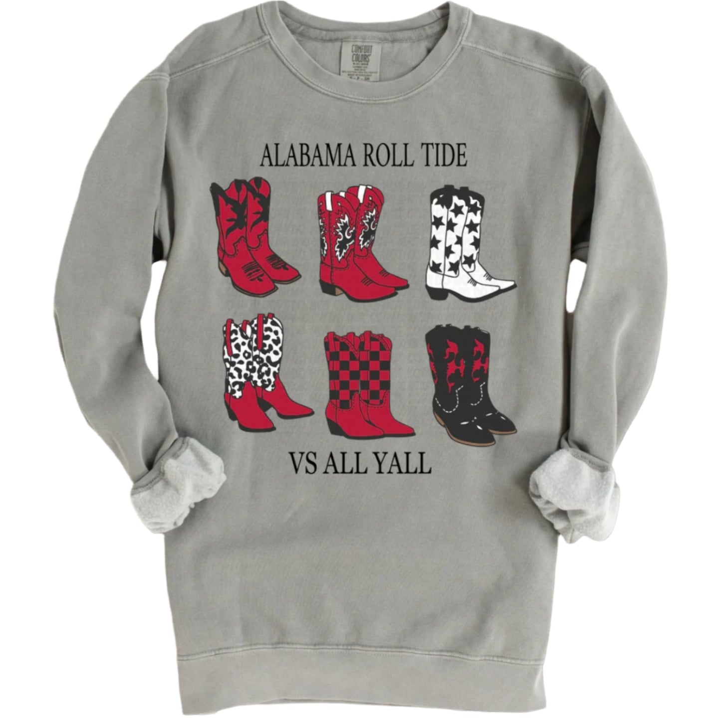 Alabama VS All Yall Cowboy Boots