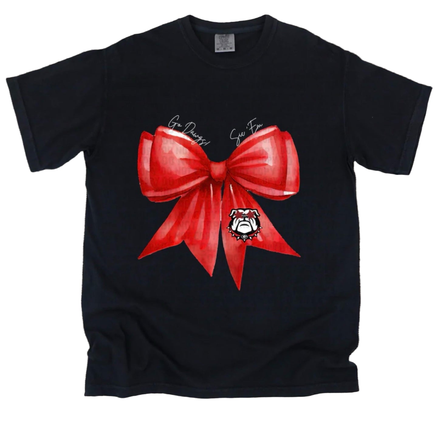Red UGA Bow