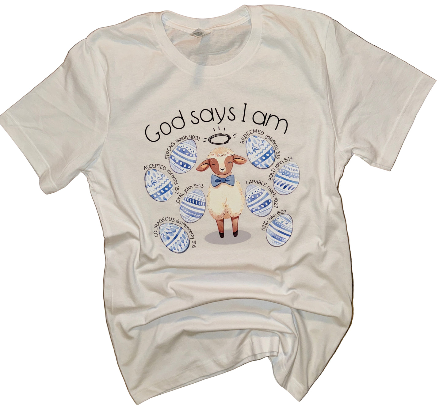 God Says I am, Easter Tee - Southern Obsession Co.