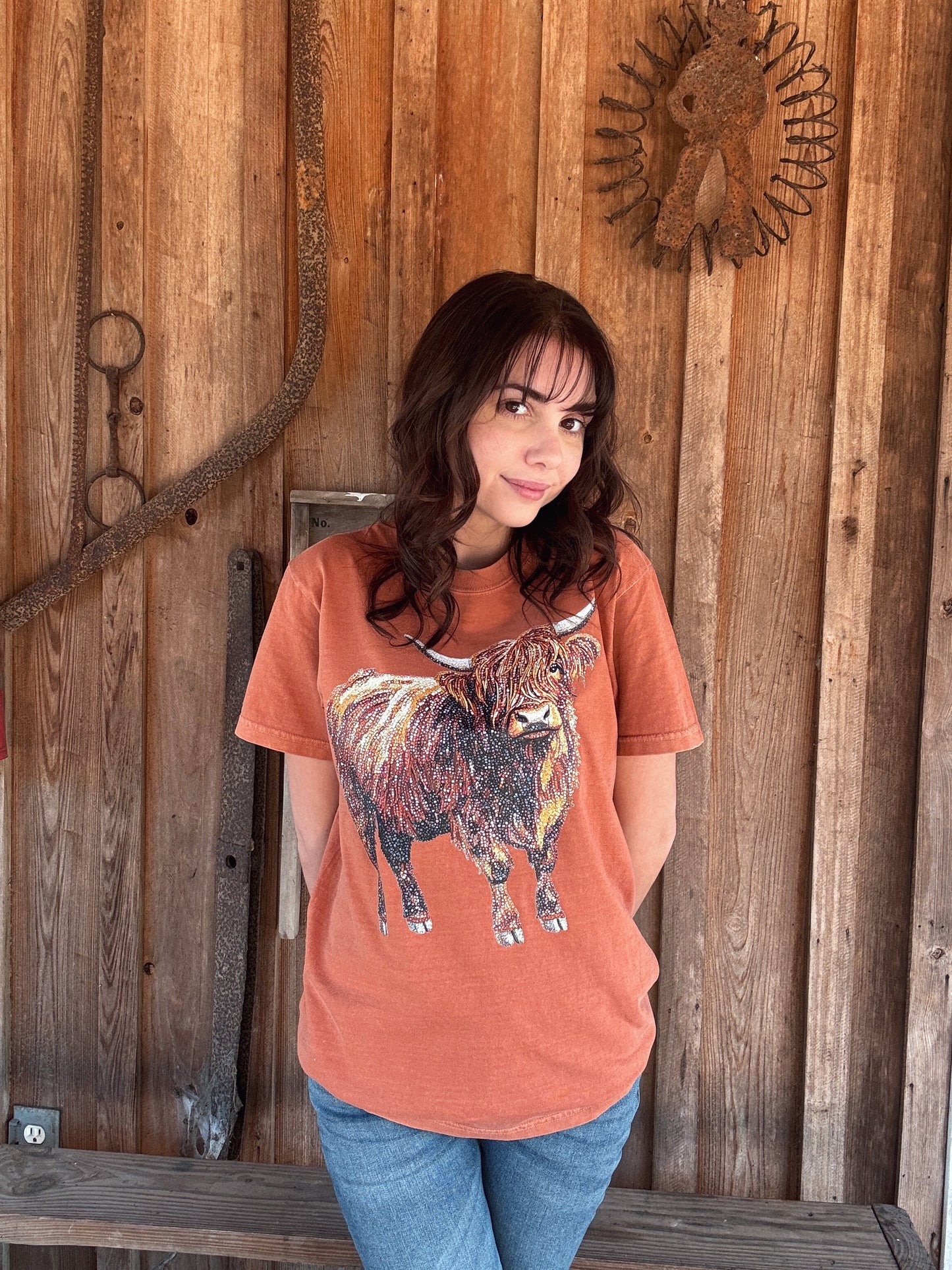 Highland Cow Tee