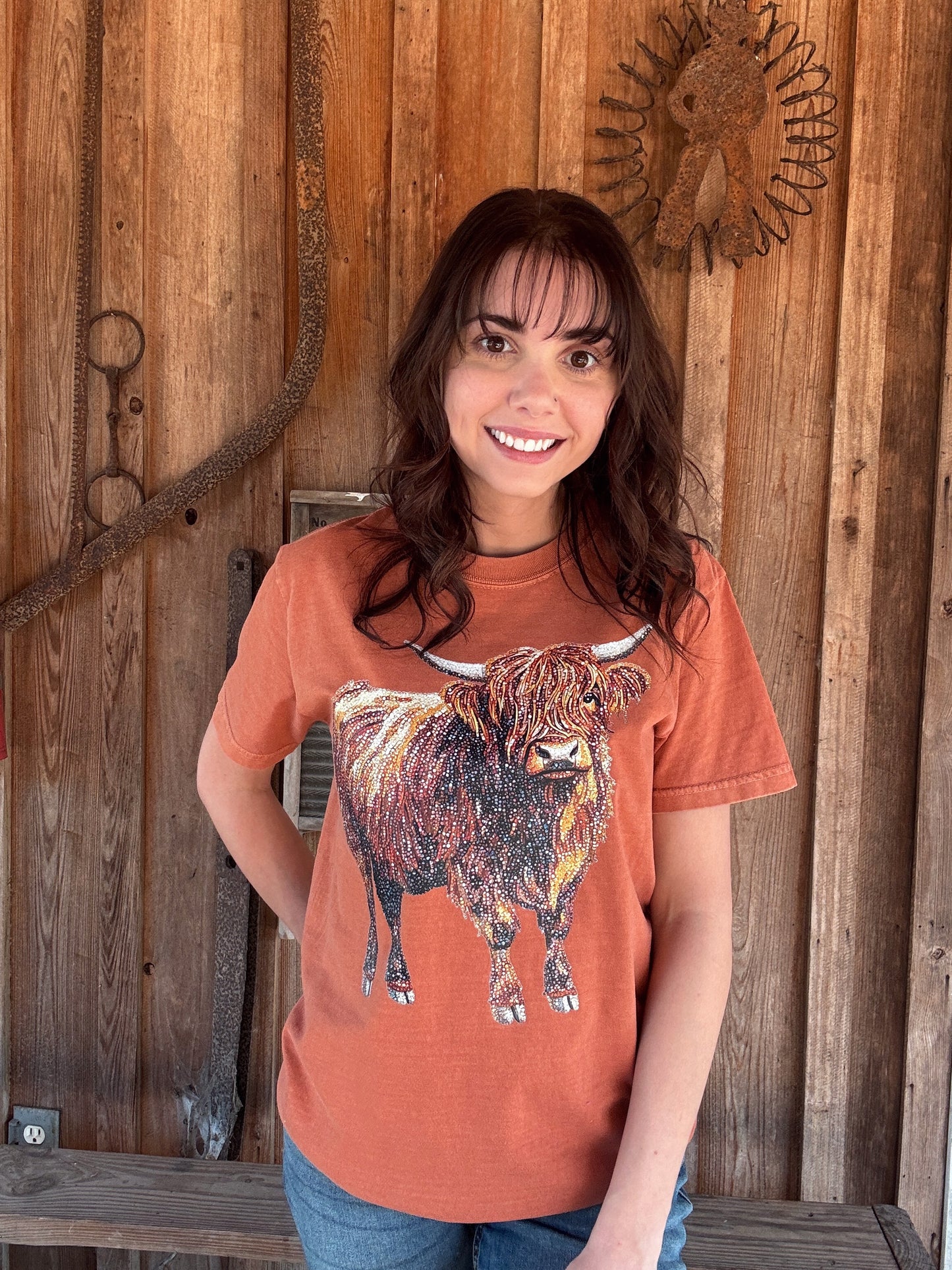 Highland Cow Tee