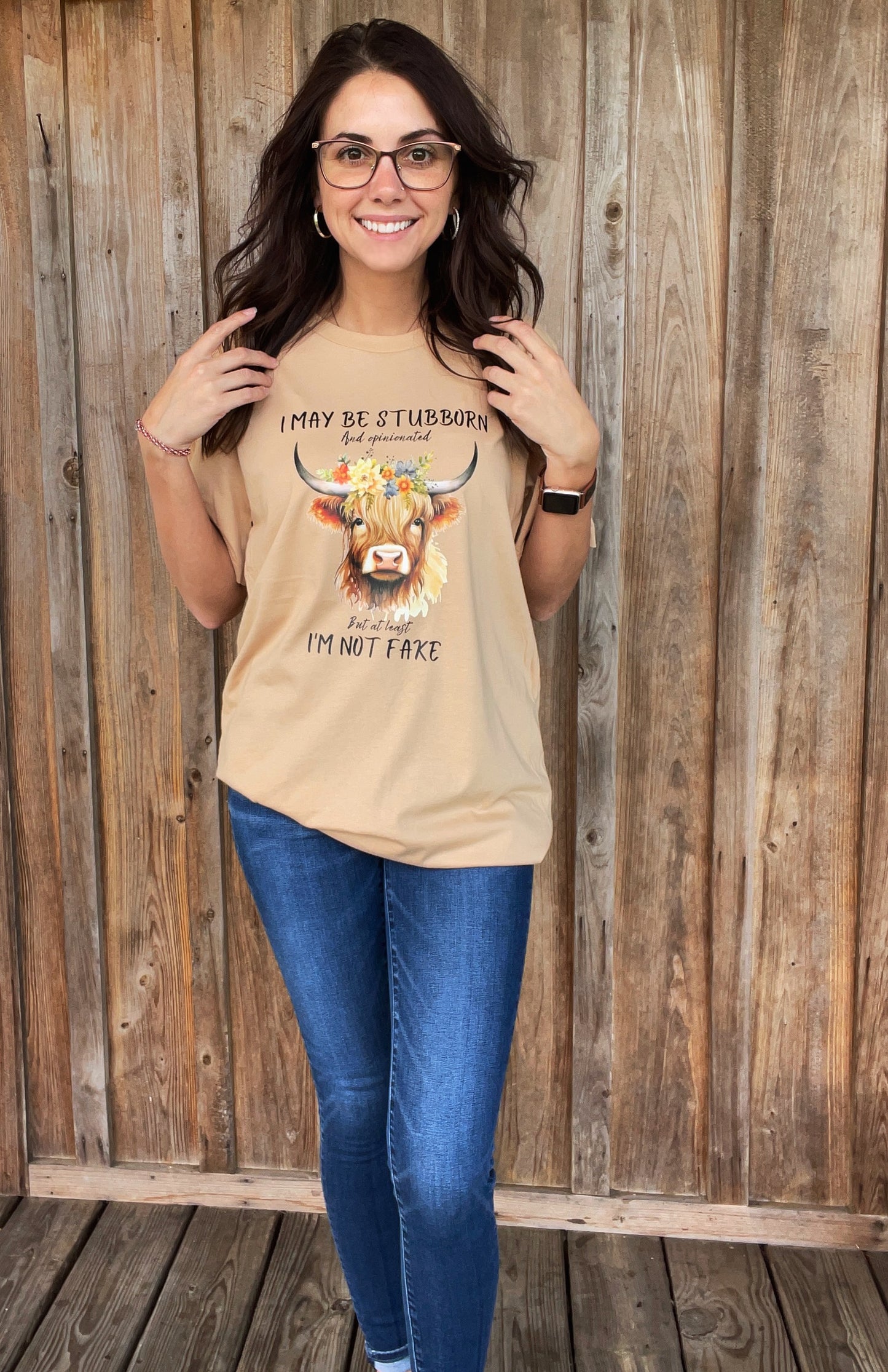 Stubborn Cow Tee - Southern Obsession Co.