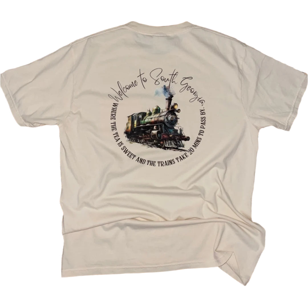 South Georgia Train Tee - Southern Obsession Co.