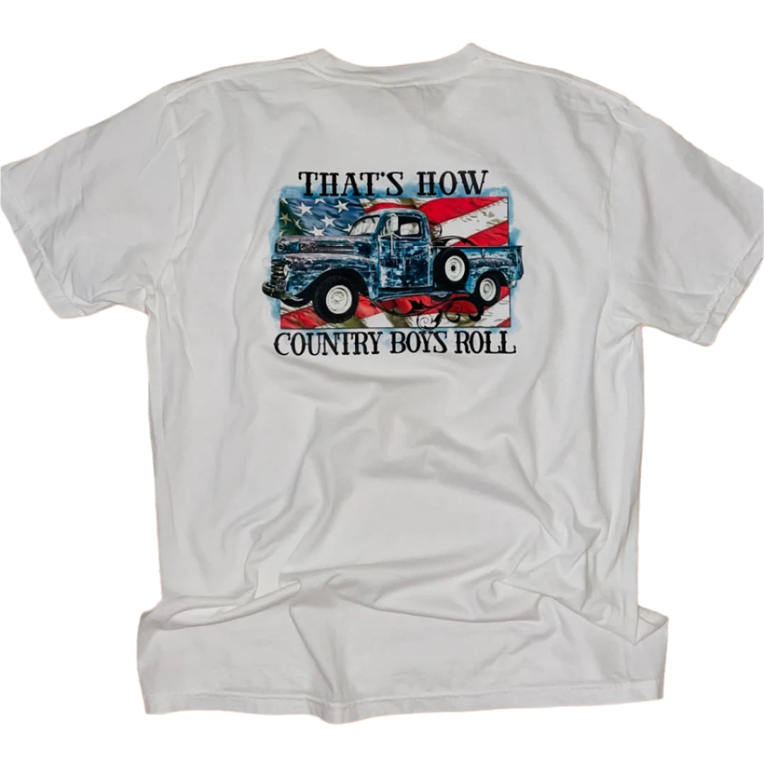How Country Boys Roll Tee - Southern Obsession Co.