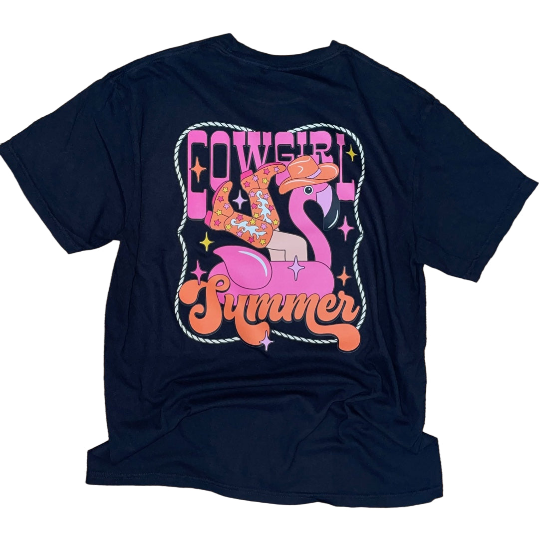 Cowgirl Summer Tee - Southern Obsession Co.