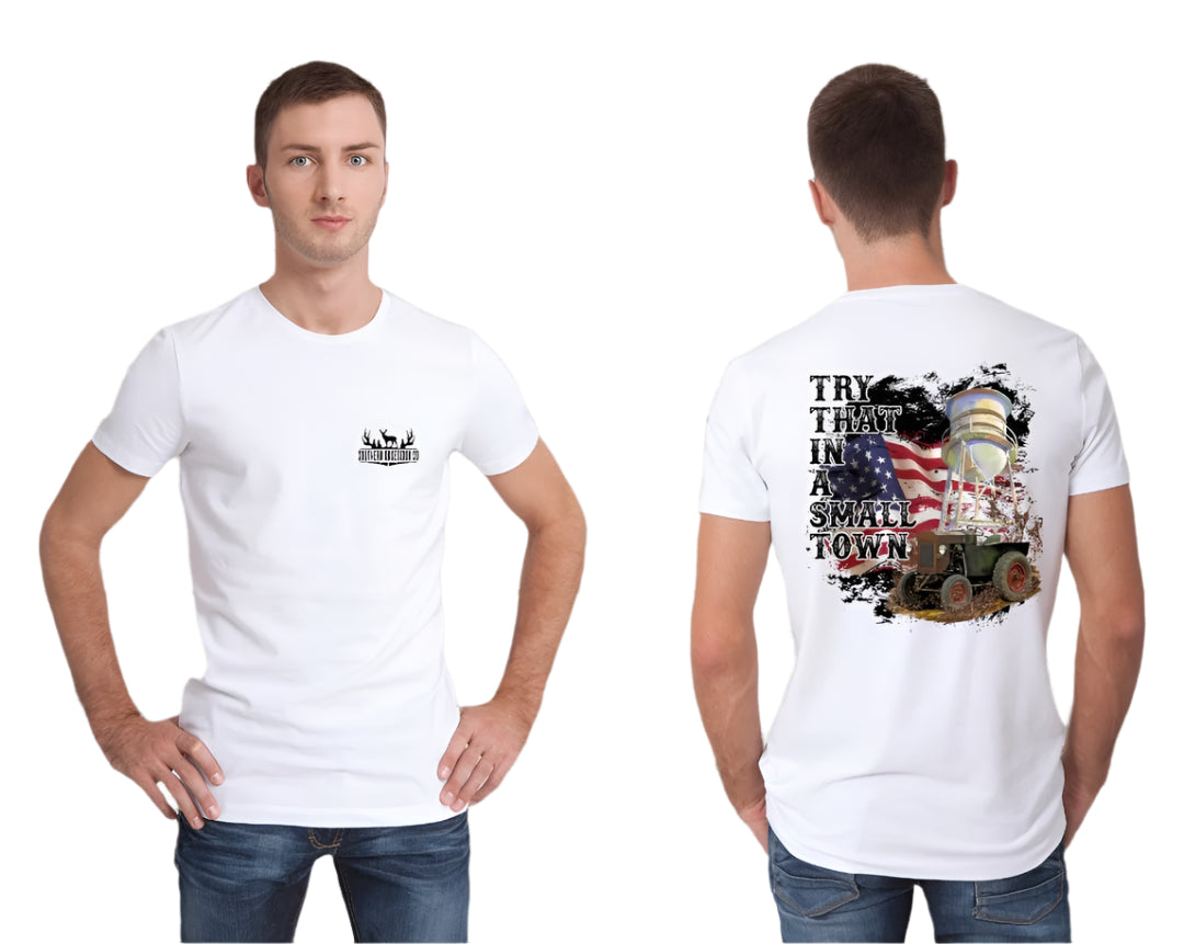 Small Town Living Tee - Southern Obsession Co.