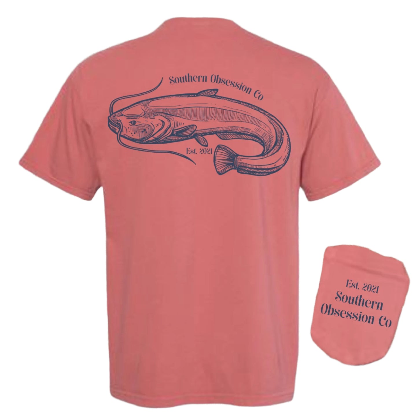 SOC Fish Tee - Southern Obsession Co.