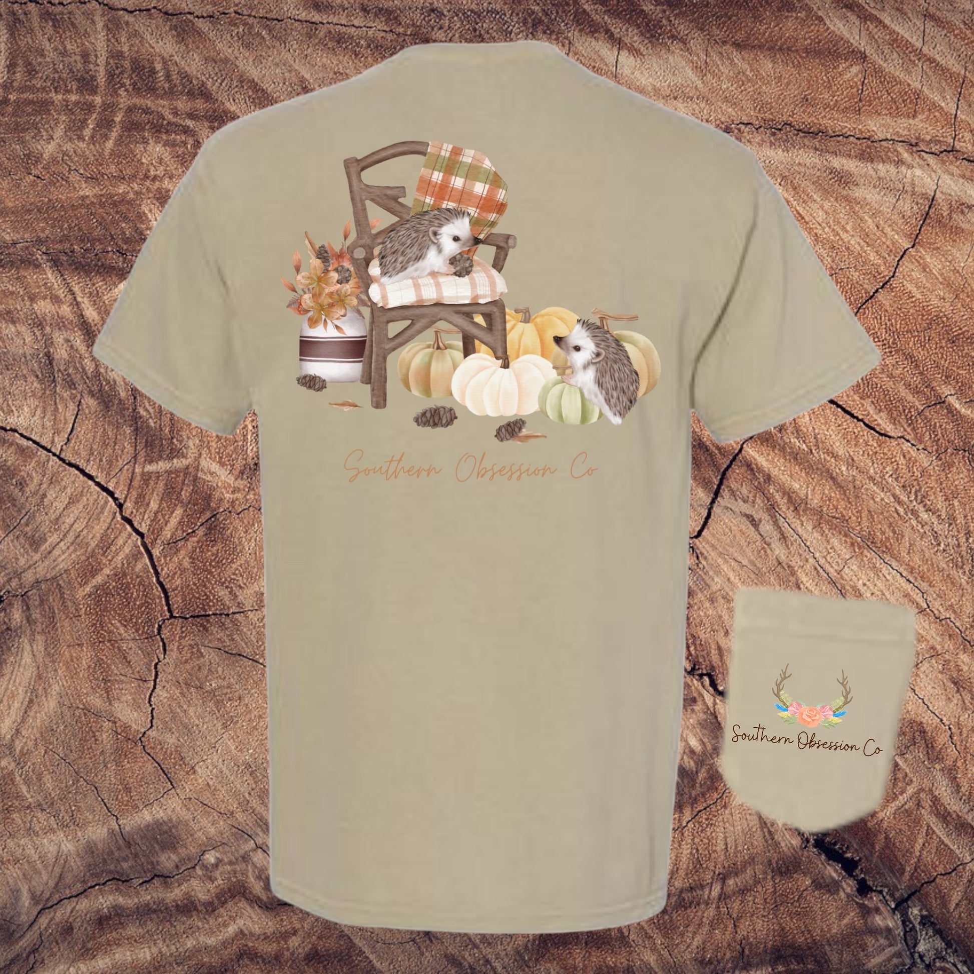 Hedgehog Tee - Southern Obsession Co.