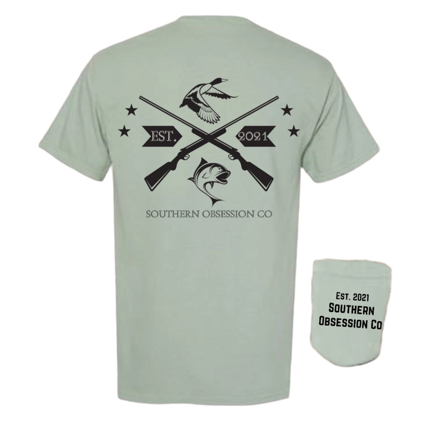 SOC Bird/Fish Tee - Southern Obsession Co.