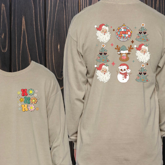 Retro Christmas HOHOHO - Southern Obsession Co.