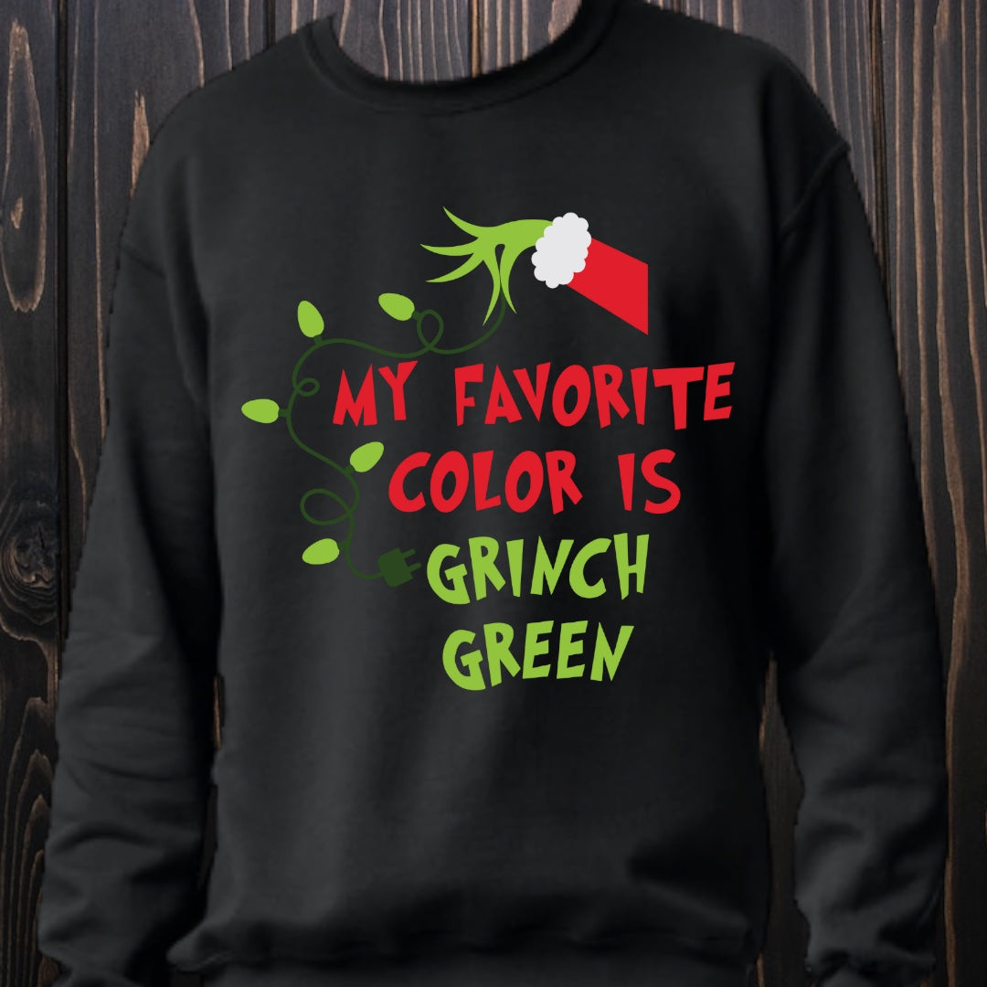 Grinch Green Sweatshirt - Southern Obsession Co.