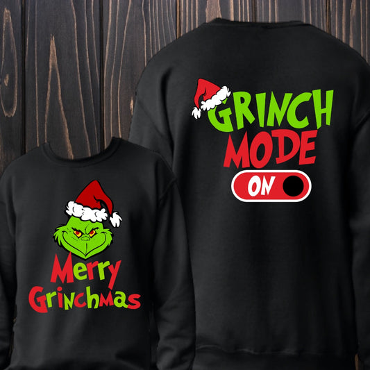 Merry Grinchmas Sweatshirt - Southern Obsession Co.