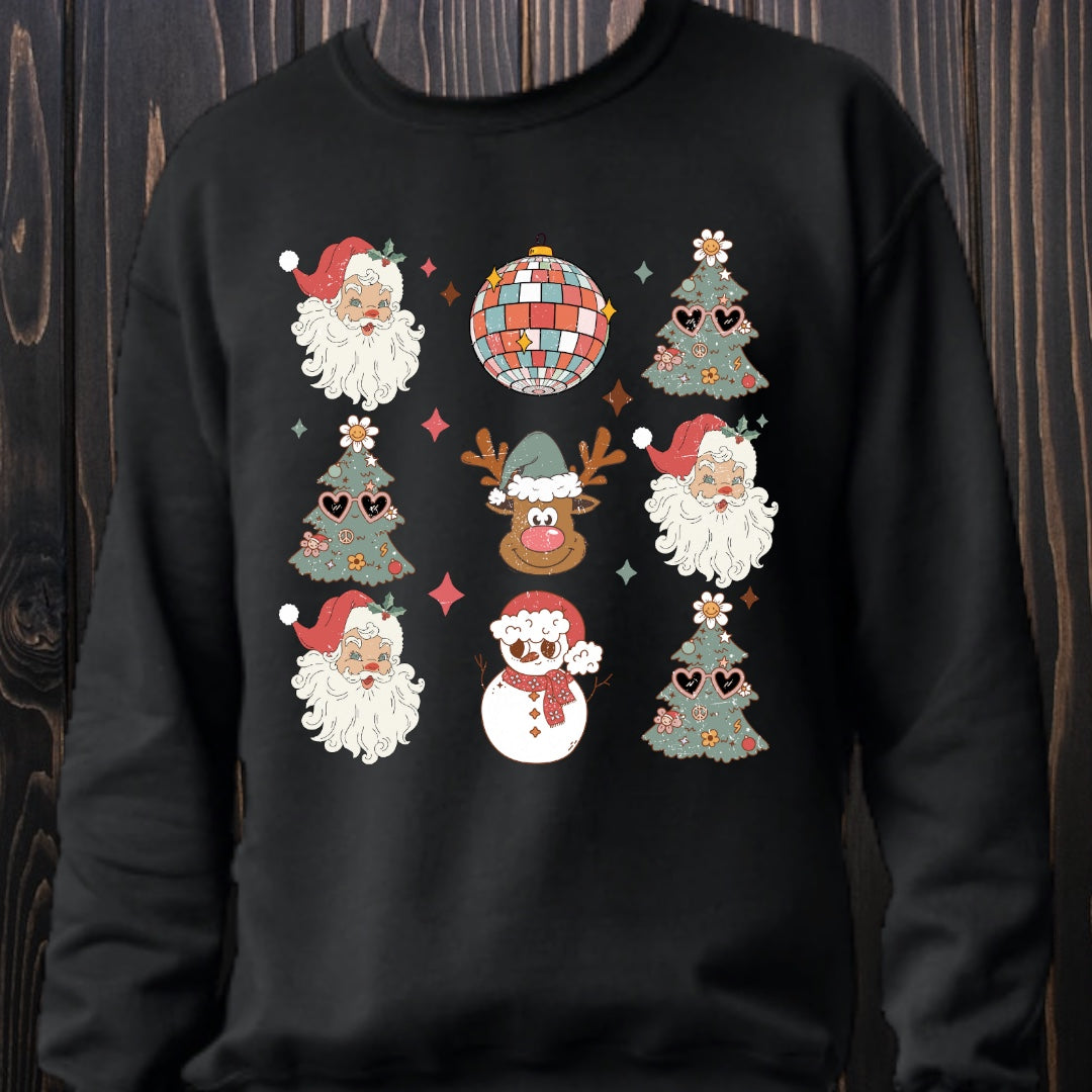 Retro Rockin Around Sweat - Southern Obsession Co.