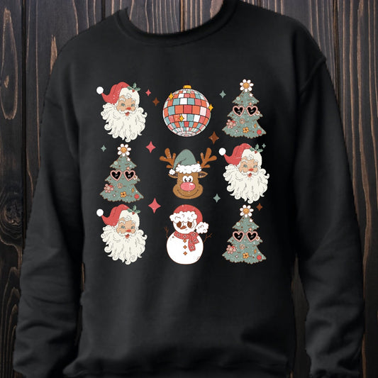 Retro Rockin Around Sweat - Southern Obsession Co.